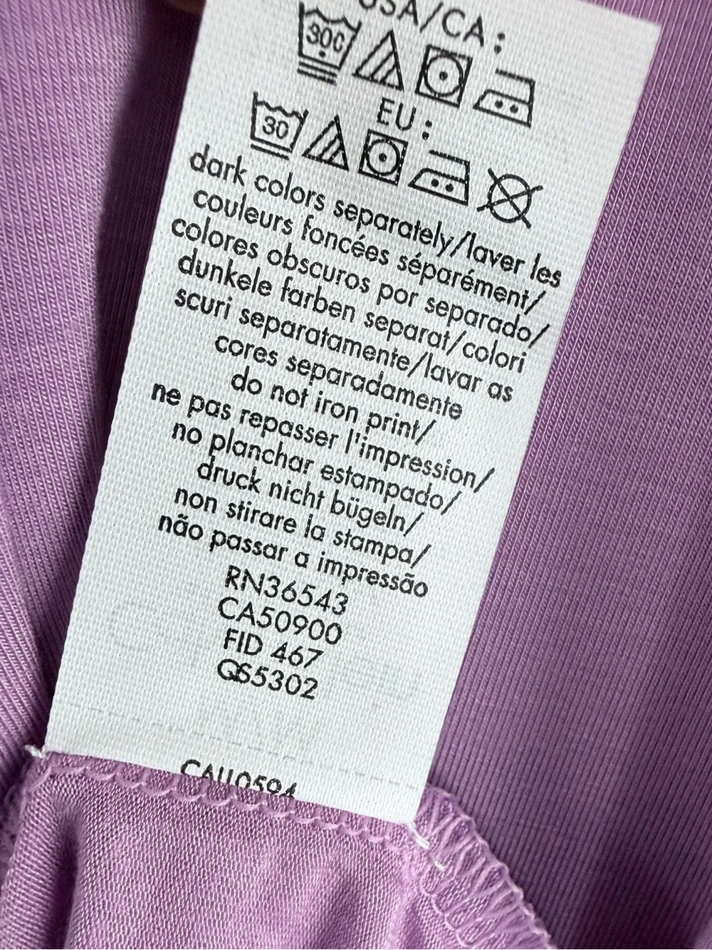 Calvin Klein Invisibles Mesh Chemise Nightgown Lilac Purple Dusk Sleepwear M NWT - Picture 12 of 15